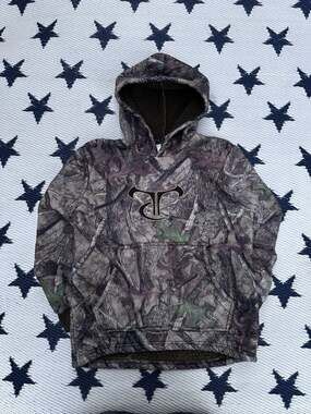 True Timber Camo Sherpa Lined Pullover Hoodie